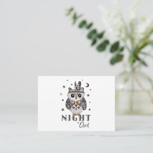 Carte De Correspondance Night Owl