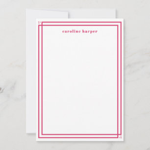 Carte De Correspondance Nom personnalisé Glam rose personnalisé