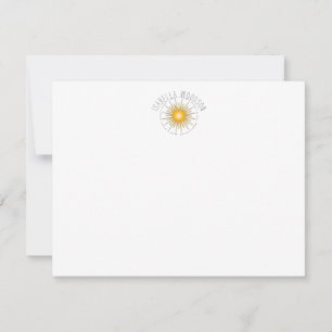 Carte De Correspondance Nom Sun