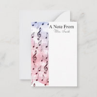 Note De Musique Aquarelle Colorée