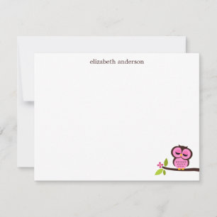 Carte De Correspondance Notes de remerciement personnalisées pour la choue