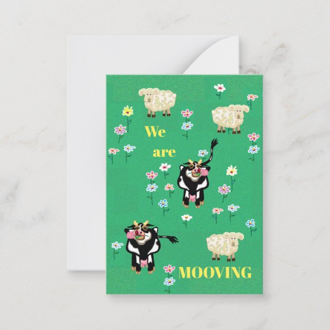 Carte De Correspondance Nous sommes mignons (Devant)