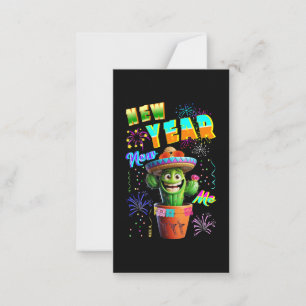 Carte De Correspondance Nouvelle Année Nouveau Moi