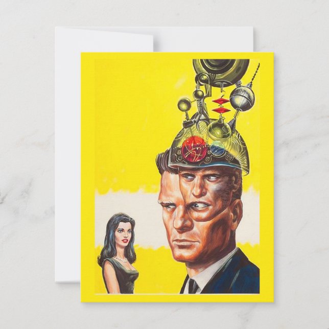 Carte De Correspondance of two minds print (Devant)