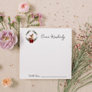 Carte De Correspondance Oh Deer hiver verdure Baby shower temps Capsule