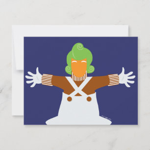 Carte De Correspondance Oompa Loompa Bras Ouverts