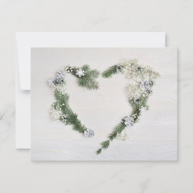 Carte De Correspondance Paix, joie et coeur d'amour personnalisés (Devant)