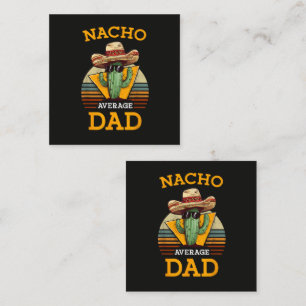 Carte De Correspondance Papa Nacho Moyen Drôle
