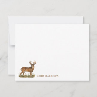 Carte De Correspondance Papeterie personnalisée pour chasseurs