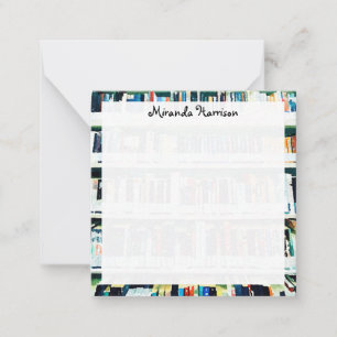 Carte De Correspondance Papier à lettres personnalisé Bookworm