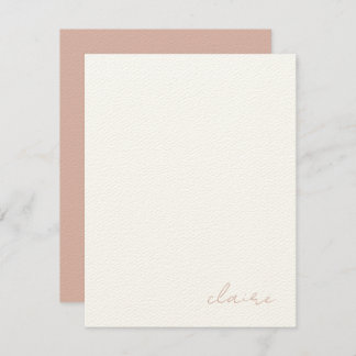 Carte De Correspondance Papier à lettres personnalisées Notes vintages