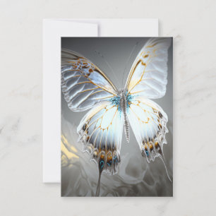 Carte De Correspondance Papillon magique