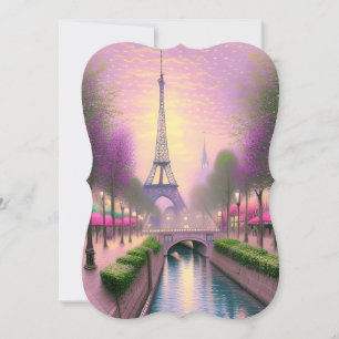 Carte De Correspondance Paris Graphique