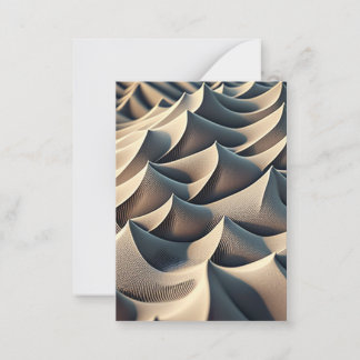 Carte De Correspondance Pastel Currents