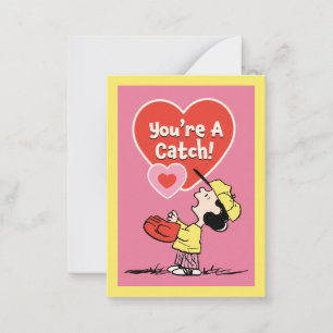 Carte De Correspondance Peanuts Lucy Vous êtes un beau parti !