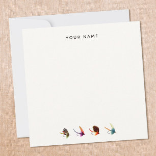 Carte De Correspondance Pêcheur Mouche