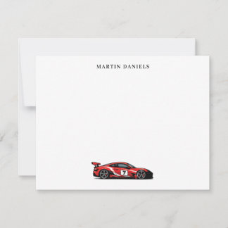 Carte de correspondance personnalisée pour voiture