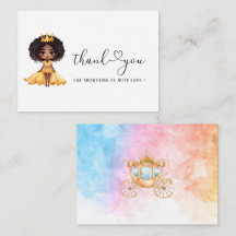 Petite princesse aquarelle merci