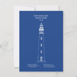 Carte De Correspondance Phare de Ponce de Leon Inlet - Floride - AD