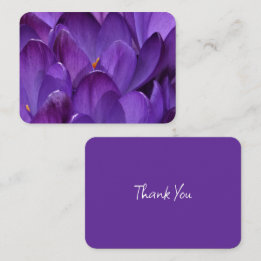 Carte De Correspondance Photographie de crocus de printemps