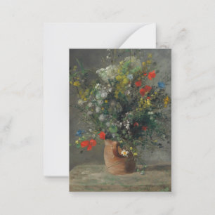 Carte De Correspondance Pierre-Auguste Renoir - Fleurs dans un Vase 1866