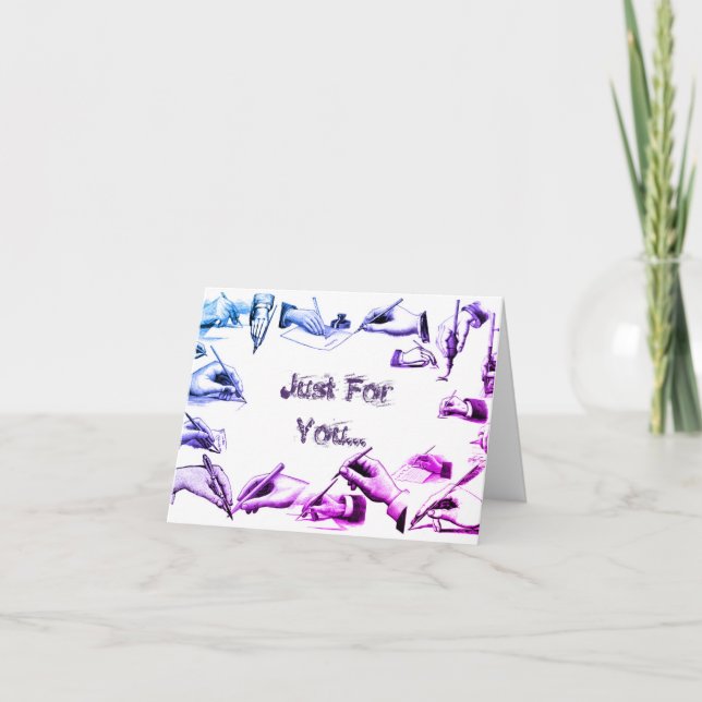 Carte de correspondance pliée (Devant)