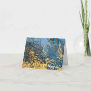 Carte de correspondance pliée