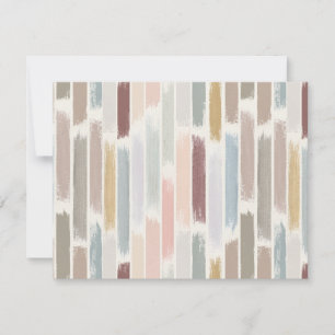 Carte De Correspondance Pluie de couleurs