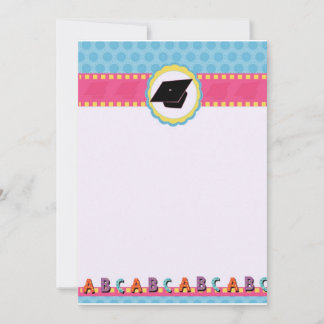 Carte De Correspondance Points Whimsical Diplôme d'études préscolaires/mat