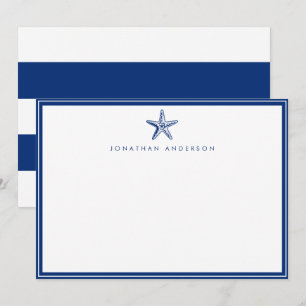 Carte De Correspondance Poisson étoilé de la marine