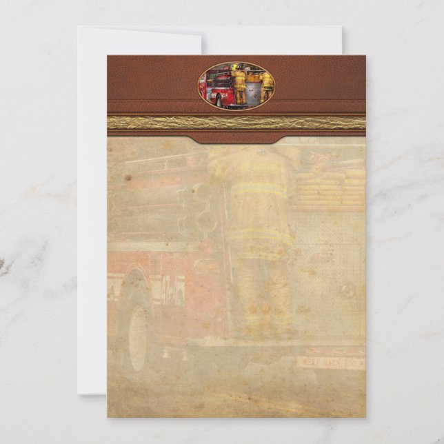 Carte De Correspondance Pompiers - Metuchen Fire Department (Devant)