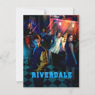 Carte De Correspondance Poster de Riverdale Inside Pop's Diner