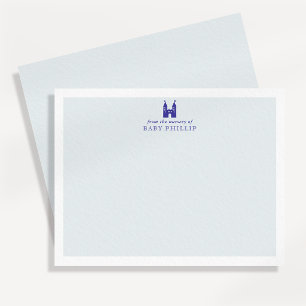Carte de correspondance pour la nurserie Château B