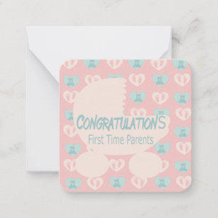 Carte De Correspondance Pour les nouveaux parents