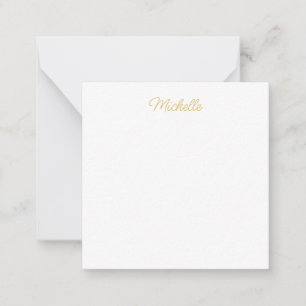 Carte De Correspondance Professionnel Classique Minimaliste Simple Nom Per