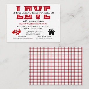 Carte De Correspondance Promotion immobilière pour la Saint-Valentin