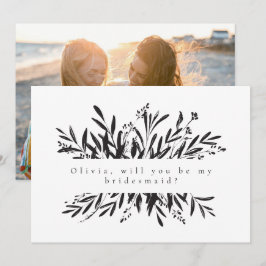 Carte De Correspondance Proposition minimaliste de servante d'information