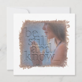 Carte De Correspondance PSALM 46:10 - Personalized Notecard