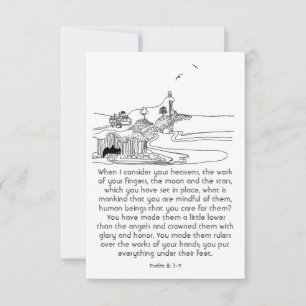 Carte De Correspondance Qu'est-ce que l'homme que vous êtes attentifs à l'