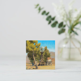 Carte De Correspondance Ranch Windmill, Carson, Nevada par Maynard Dixon