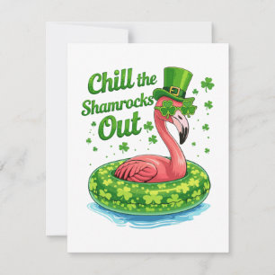 Carte De Correspondance Refroidir les trèfles drôle St Patrick's Day