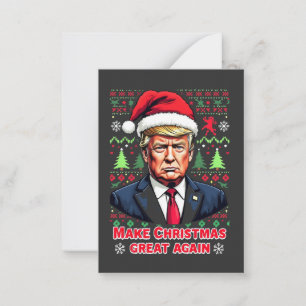 Carte De Correspondance Rendez Noël à nouveau Grand Sweat de Noël Hässible