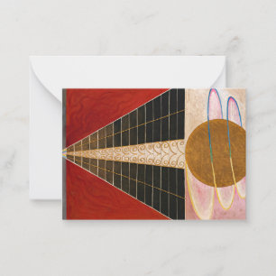 Carte De Correspondance Retable, Groupe X, No.2 par Hilma af Klint