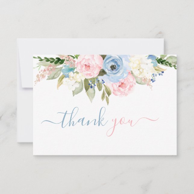 Carte De Correspondance Reveillez le genre Merci (Devant)