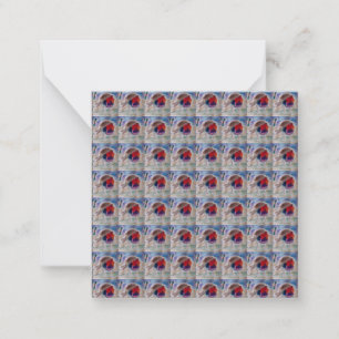 Carte De Correspondance Robin de Noël