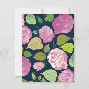 Carte De Correspondance Rose 16