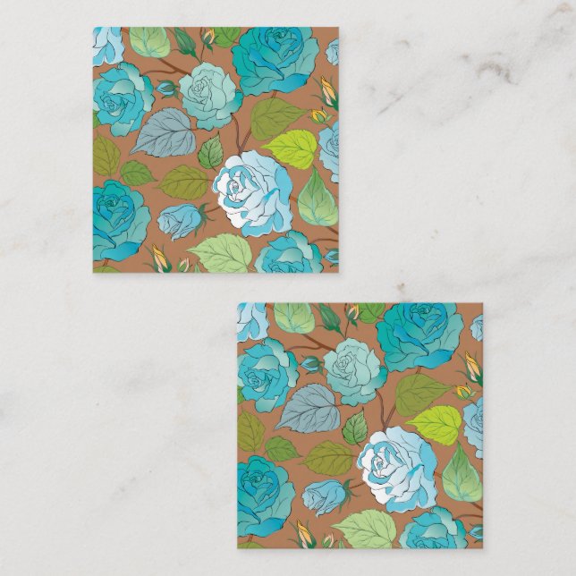 Carte De Correspondance Rose 25 (Devant / Derrière)