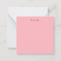 Rose Clair Professionnel Écriture Manuscrite Class