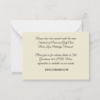 Carte De Correspondance rose floral avec feuille simple rustique moderne m