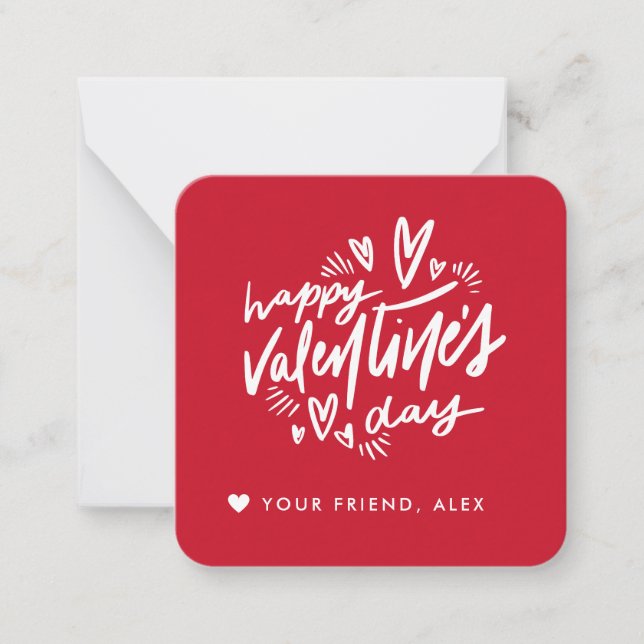 Carte De Correspondance Saint Valentin (Devant)